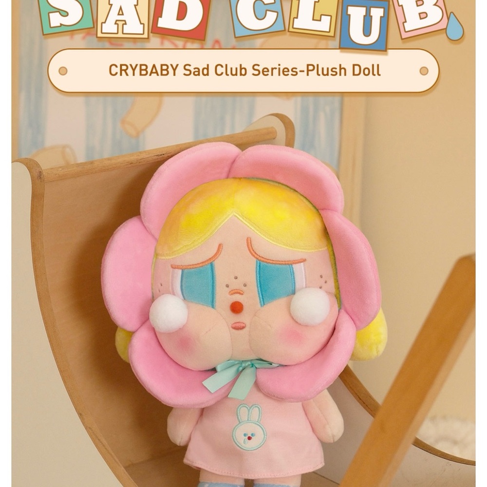 CRYBABY Sad Club Series-Plush Doll